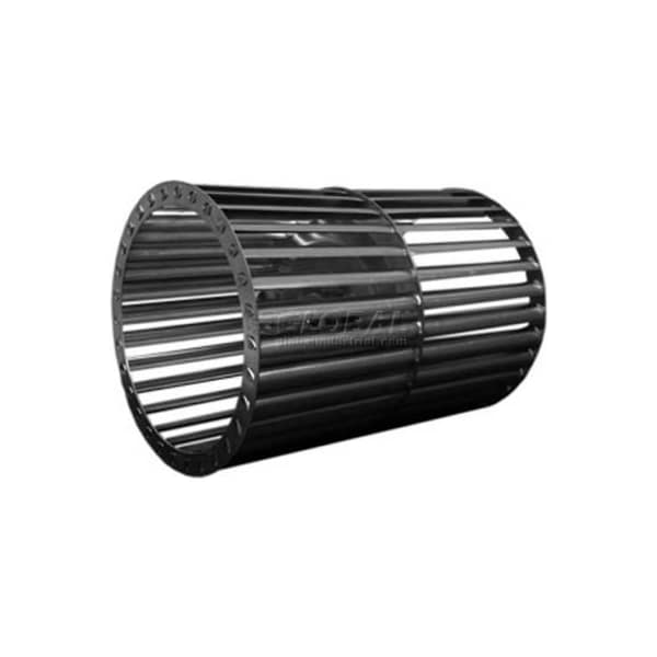 Lau Double Inlet Blower Wheel, 5-1/4in Dia., CCW, 3450 RPM, 1/2in Bore, 6-3/4inW, Aluminum 028958-17 - main